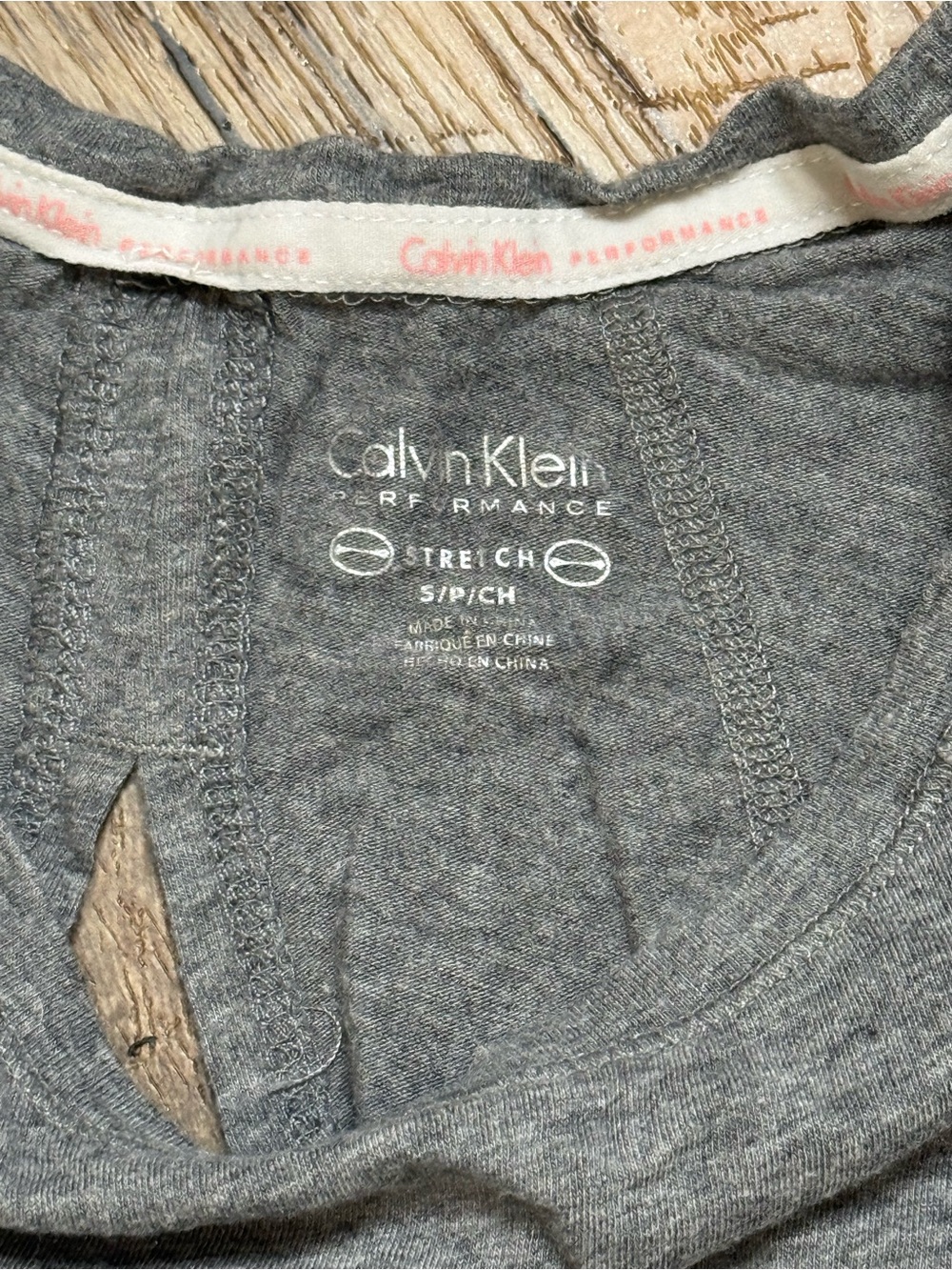 Calvin Klein Performance Cropped Tank Top, Size Small - Picture 3 of 3